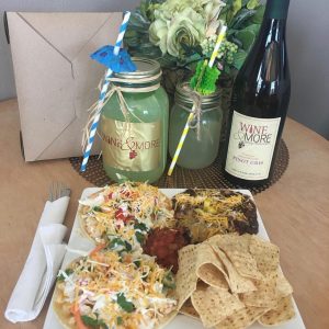 tacos at wine and more